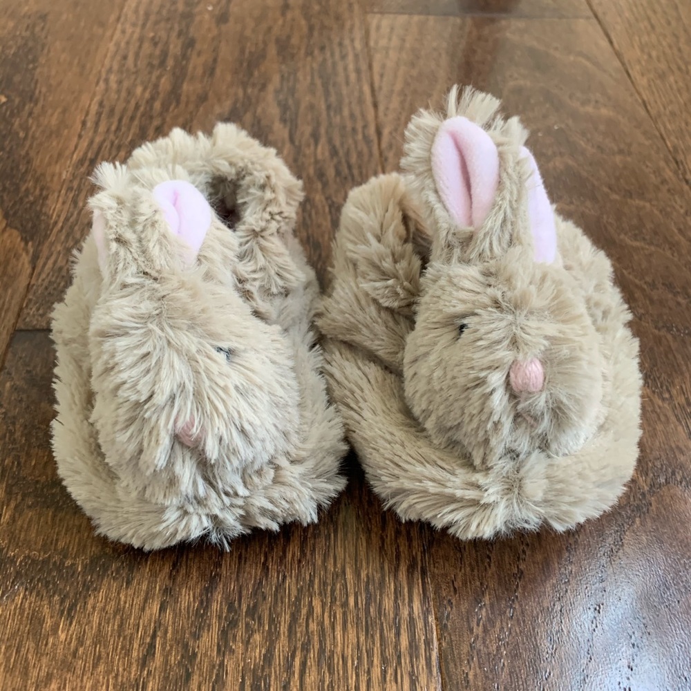 Pottery Barn bunny slippers